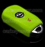 Autosleutel Hoesje geschikt voor Opel - SleutelCover - Silicone Autosleutel Cover - Sleutelhoesje Glow in the dark / Lichtgevend