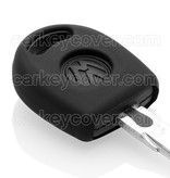 Autosleutel Hoesje geschikt voor Volkswagen / VW - SleutelCover - Silicone Autosleutel Cover - Sleutelhoesje Zwart
