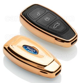 Ford SleutelCover - Hoogglans Goud