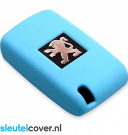 Peugeot SleutelCover - Lichtblauw