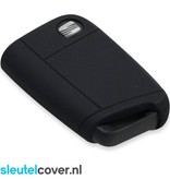 Autosleutel Hoesje geschikt voor Seat - SleutelCover - Silicone Autosleutel Cover - Sleutelhoesje Zwart