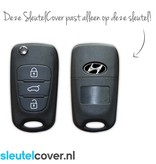 Hyundai SleutelCover - Glow in the dark / Silicone sleutelhoesje / beschermhoesje autosleutel