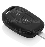 Autosleutel Hoesje geschikt voor Dacia - SleutelCover - Silicone Autosleutel Cover - Sleutelhoesje Zwart