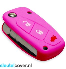 Fiat SleutelCover - Roze