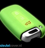 Autosleutel Hoesje geschikt voor Kia - SleutelCover - Silicone Autosleutel Cover - Sleutelhoesje Glow in the dark / Lichtgevend