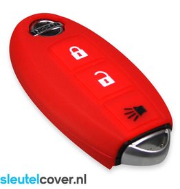 Nissan SleutelCover - Rood