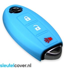 Nissan SleutelCover - Lichtblauw