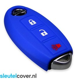 Nissan SleutelCover - Blauw