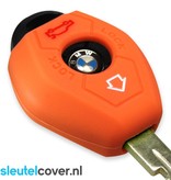 BMW SleutelCover - Oranje / Silicone sleutelhoesje / beschermhoesje autosleutel