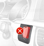 Autosleutel Hoesje geschikt voor Audi - SleutelCover - Silicone Autosleutel Cover - Sleutelhoesje Oranje