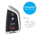 BMW SleutelCover - Blauw / Silicone sleutelhoesje / beschermhoesje autosleutel