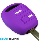 Autosleutel Hoesje geschikt voor Lexus - SleutelCover - Silicone Autosleutel Cover - Sleutelhoesje Paars