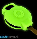 Autosleutel Hoesje geschikt voor Smart - SleutelCover - Silicone Autosleutel Cover - Sleutelhoesje Glow in the dark / Lichtgevend