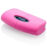 Autosleutel Hoesje geschikt voor Ford - SleutelCover - Silicone Autosleutel Cover - Sleutelhoesje Roze