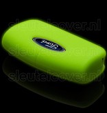 Autosleutel Hoesje geschikt voor Ford - SleutelCover - Silicone Autosleutel Cover - Sleutelhoesje Glow in the dark / Lichtgevend