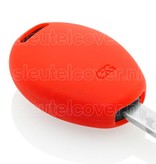 Autosleutel Hoesje geschikt voor Mini - SleutelCover - Silicone Autosleutel Cover - Sleutelhoesje Rood