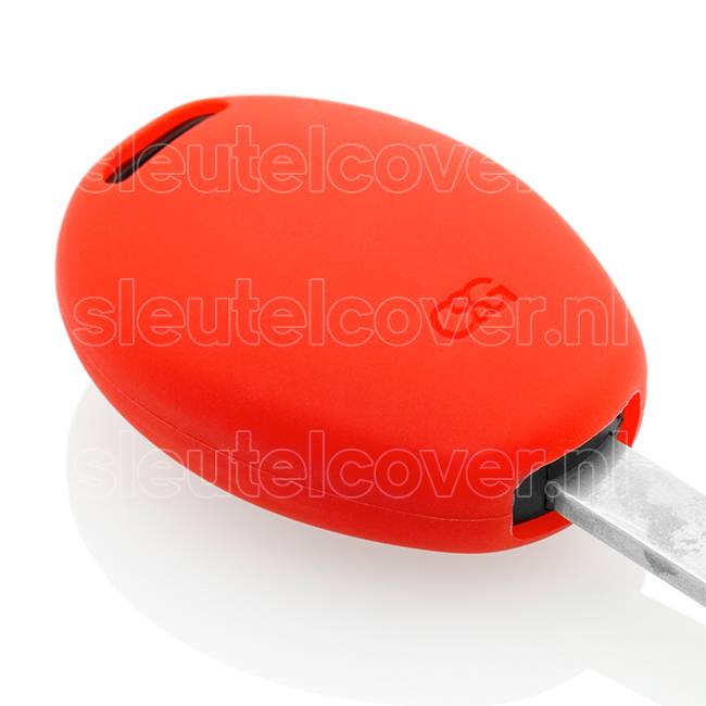 Autosleutel Hoesje geschikt voor Mini - SleutelCover - Silicone Autosleutel Cover - Sleutelhoesje Rood