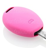 Autosleutel Hoesje geschikt voor Mini - SleutelCover - Silicone Autosleutel Cover - Sleutelhoesje Roze