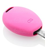 Mini SleutelCover - Roze / Silicone sleutelhoesje / beschermhoesje autosleutel