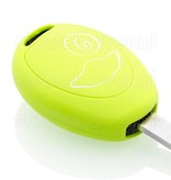 Autosleutel Hoesje geschikt voor Mini - SleutelCover - Silicone Autosleutel Cover - Sleutelhoesje Lime groen