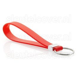 Sleutelhanger - Siliconen - Rood