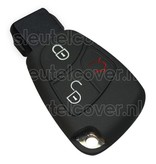 Autosleutel Hoesje geschikt voor Mercedes - SleutelCover - Silicone Autosleutel Cover - Sleutelhoesje Zwart