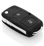 Autosleutel Hoesje geschikt voor Audi - SleutelCover - Silicone Autosleutel Cover - Sleutelhoesje Zwart