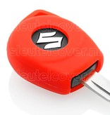 Autosleutel Hoesje geschikt voor Suzuki - SleutelCover - Silicone Autosleutel Cover - Sleutelhoesje Rood