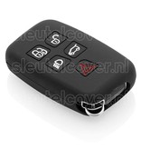 Autosleutel Hoesje geschikt voor Land Rover - SleutelCover - Silicone Autosleutel Cover - Sleutelhoesje Zwart