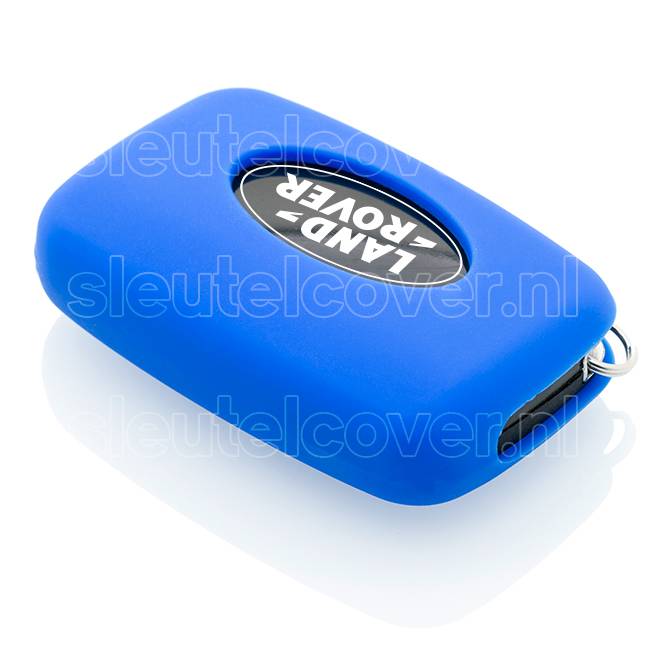 Land Rover SleutelCover - Blauw / Silicone sleutelhoesje / beschermhoesje autosleutel