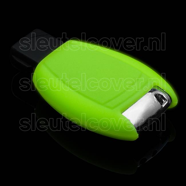 Autosleutel Hoesje geschikt voor Mercedes - SleutelCover - Silicone Autosleutel Cover - Sleutelhoesje Glow in the dark / Lichtgevend