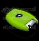 Autosleutel Hoesje geschikt voor Mercedes - SleutelCover - Silicone Autosleutel Cover - Sleutelhoesje Glow in the dark / Lichtgevend