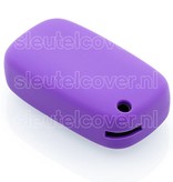 Autosleutel Hoesje geschikt voor Mercedes - SleutelCover - Silicone Autosleutel Cover - Sleutelhoesje Paars