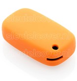 Autosleutel Hoesje geschikt voor Mercedes - SleutelCover - Silicone Autosleutel Cover - Sleutelhoesje Oranje