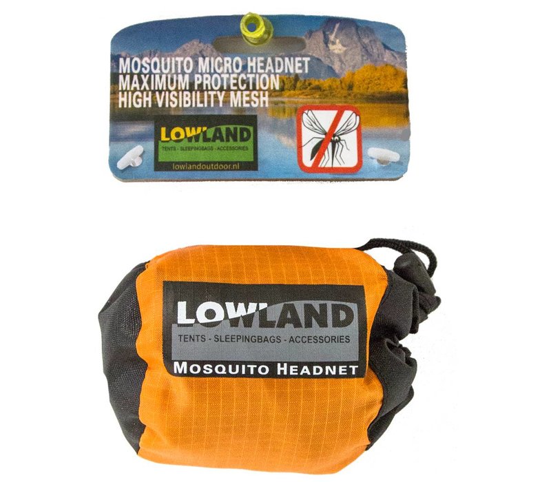 LOWLAND OUTDOOR® Mosquito Headnet - 20gr