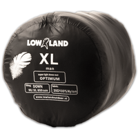 LOWLAND OUTDOOR®  OPTIMUM Donsjas - Men - Black