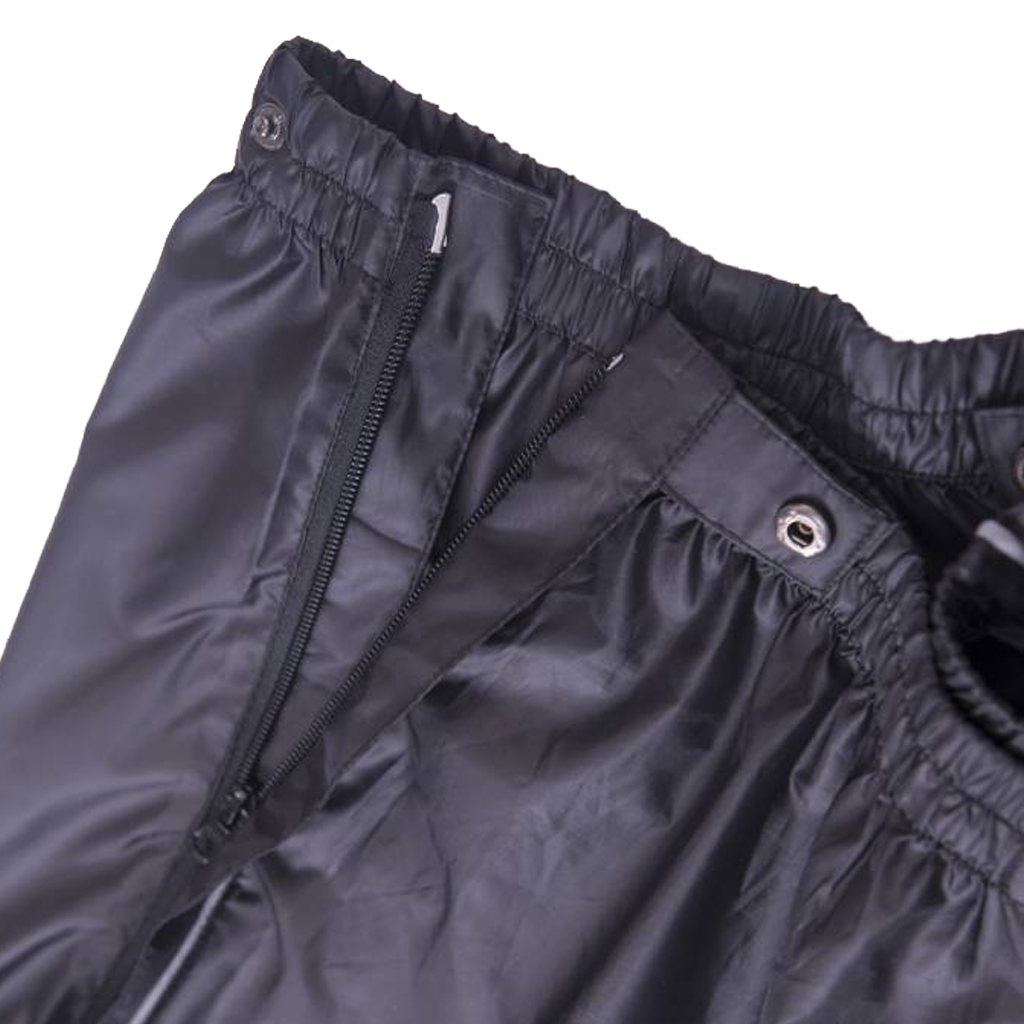 ik draag kleding Kwadrant Twee graden Regenbroek - Full Zipper - 100% waterdicht (10.000mm) - Sleeping Bags