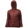 Lowland Outdoor LOWLAND OUTDOOR®  OPTIMUM Donsjas - Woman - Hoody - Plum