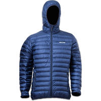 LOWLAND OUTDOOR®  OPTIMUM Down jacket - Men - Hoody - Navy