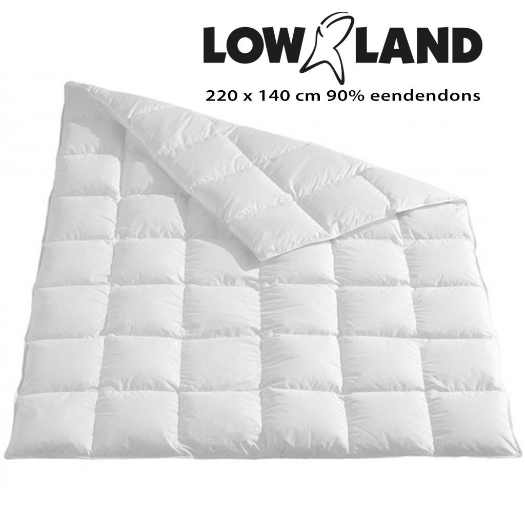 LOWLAND OUTDOOR® Dekbed 140x220cm - 90% - Bags