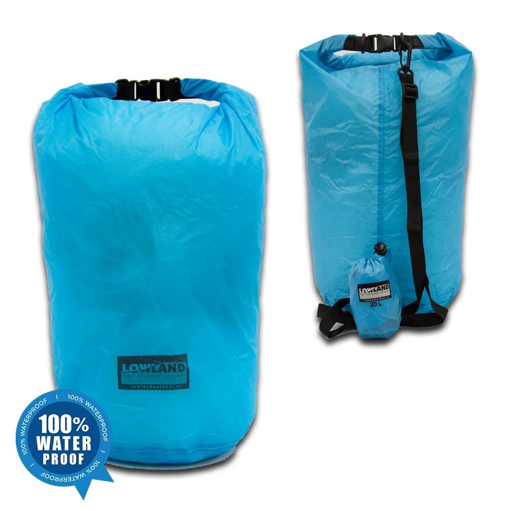 LOWLAND OUTDOOR® Dry Bags set of three 5L 10L 20L LOWLAND OUTDOOR®