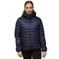 LOWLAND OUTDOOR®  OPTIMUM Daunenjacke - Woman - Hoody - Navy