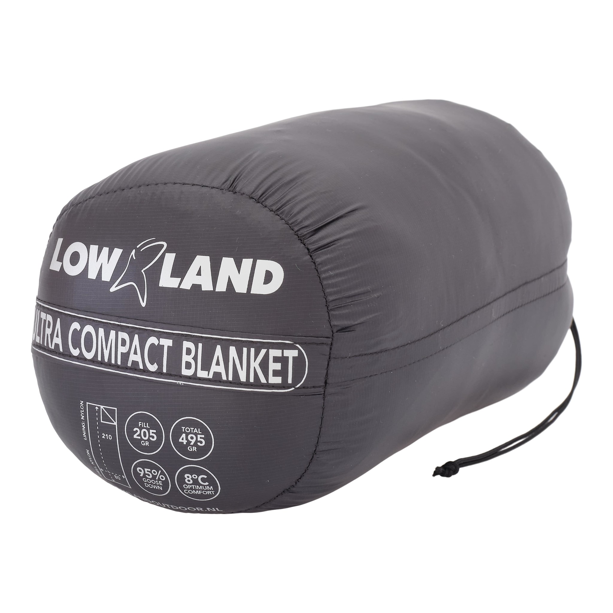 LOWLAND OUTDOOR Ultra Compact - dekenslaapzak - 95% ganzendons Sleeping Bags