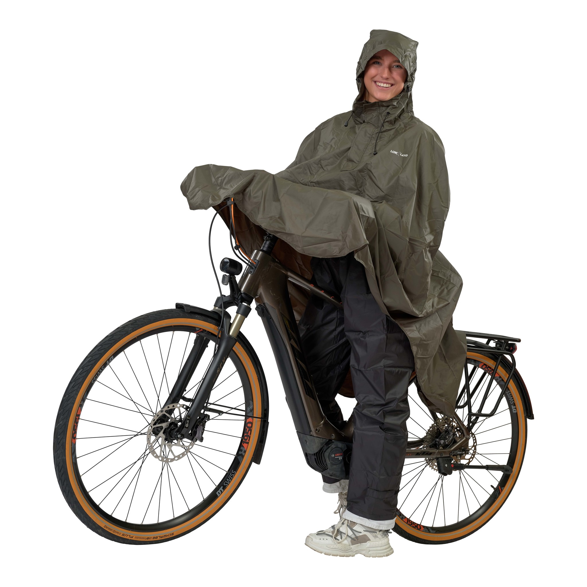 Mantella Antipioggia Poncho Impermeabile Per Bicicletta Unisex