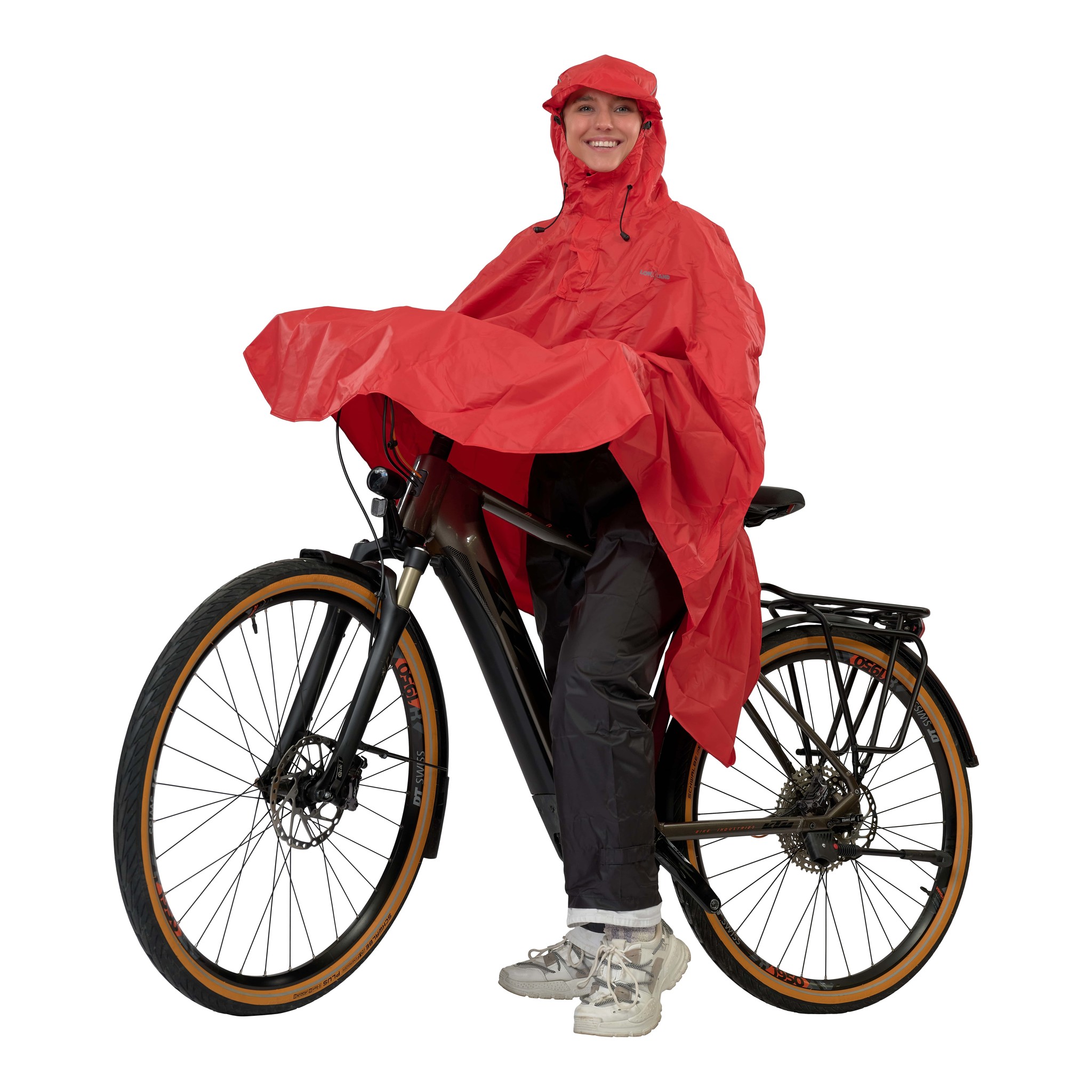 Chubasquero para bicicleta de montaña para hombre y mujer, poncho  transparente impermeable para compartir bicicleta plegable, capa de lluvia  a prueba de lluvia - AliExpress