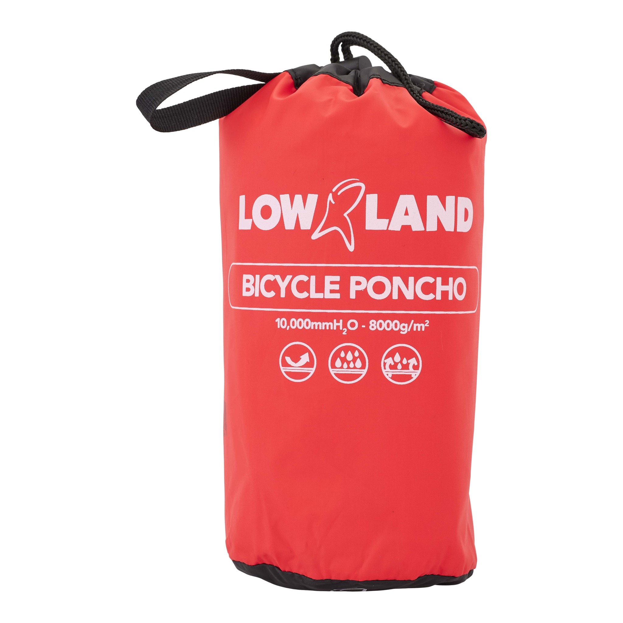 LOWLAND OUTDOOR® Fietsponcho - 100% (10.000mm) CFK vrij! - Sleeping Bags