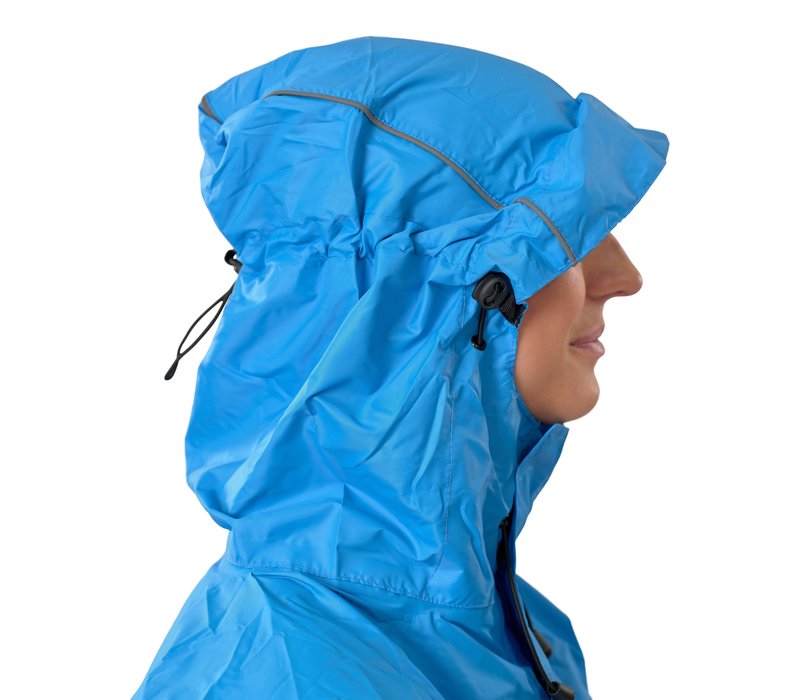 Poncho imperméable pour la randonnée - 100% imperméable (10.000mm) - ventilation efficace