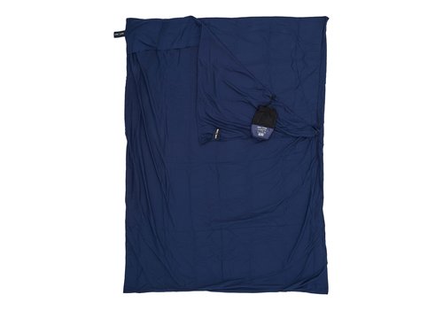 Lowland Outdoor Sleeping bag liner - Superlight - 2 pers - 220x160 cm - 600gr