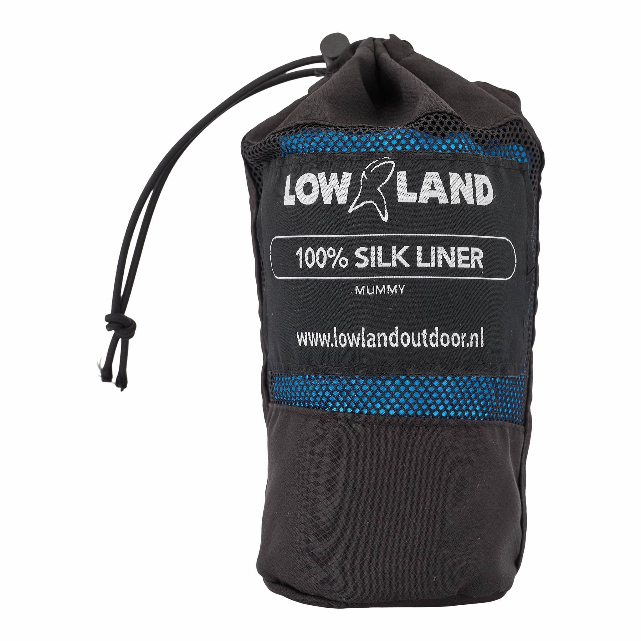 LOWLAND OUTDOOR® Sacco lenzuolo - 100% Seta - mummy - 220x80/70 cm - 95g -  LOWLAND OUTDOOR®