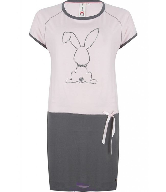 short sleeve nightdress "diamanté bunny"